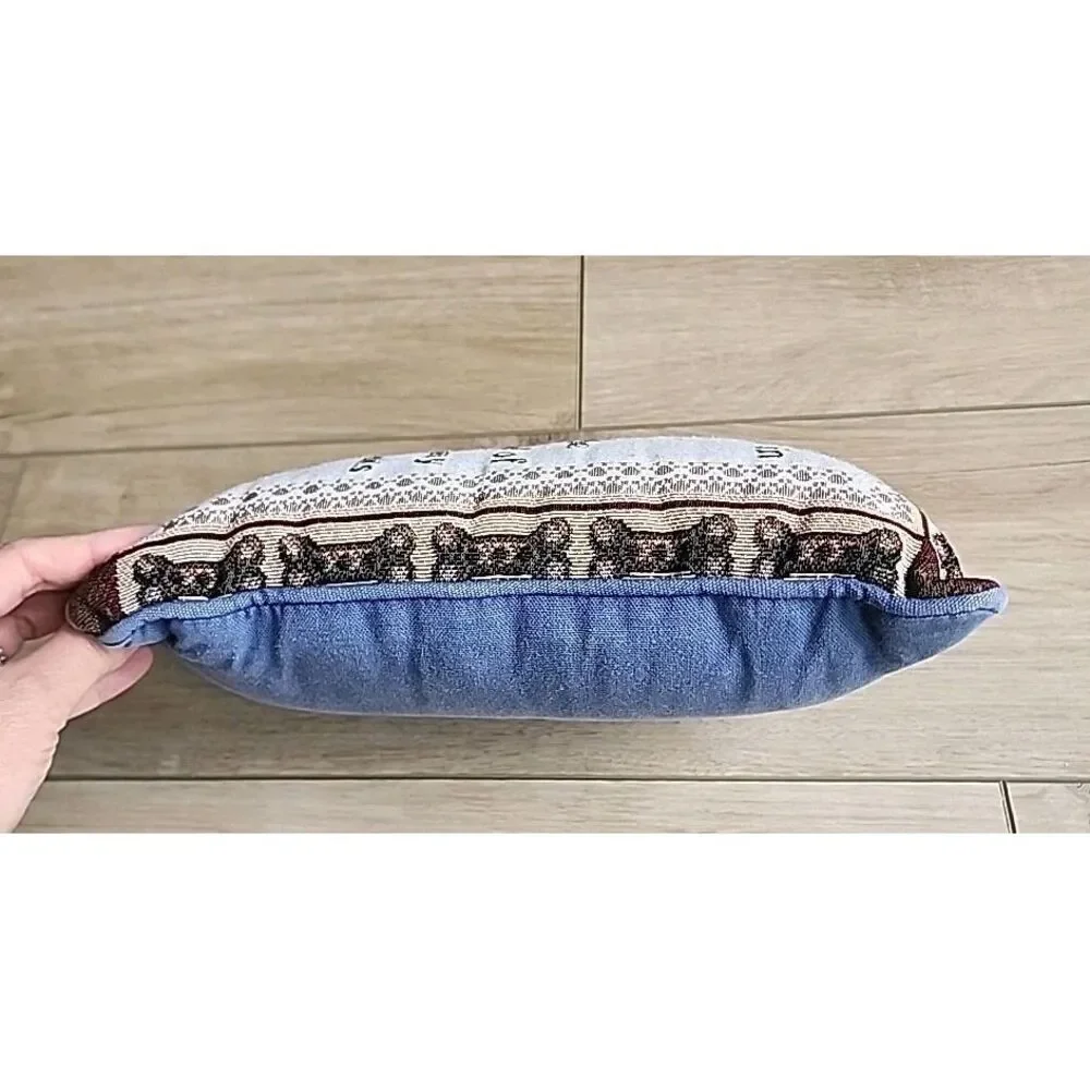 Mini Tapestry Accent Pillow, My Goal In Life The Kind Of Person My Dog 11